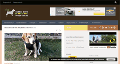 Desktop Screenshot of beagle-club.hu